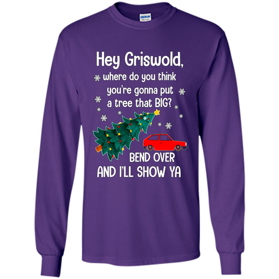 Hey Griswold Where Do You Think You’re Gonna Put A Tree Christmas PING PONG