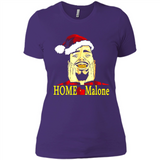 Home Malone Shirt Post Malone Christmas Sweatshirt - Ladies' Boyfriend T-Shirt