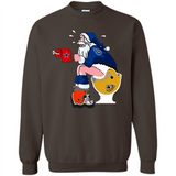 Tennessee Titans Santa Claus Toilet