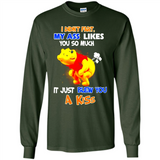 Funny Pooh I Didn't Fart My Ass Likes You So Much PING PONG