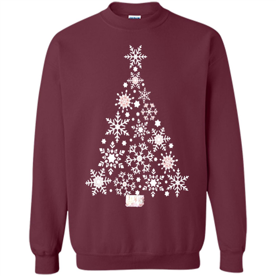 Winter Snowflake White Christmas Tree