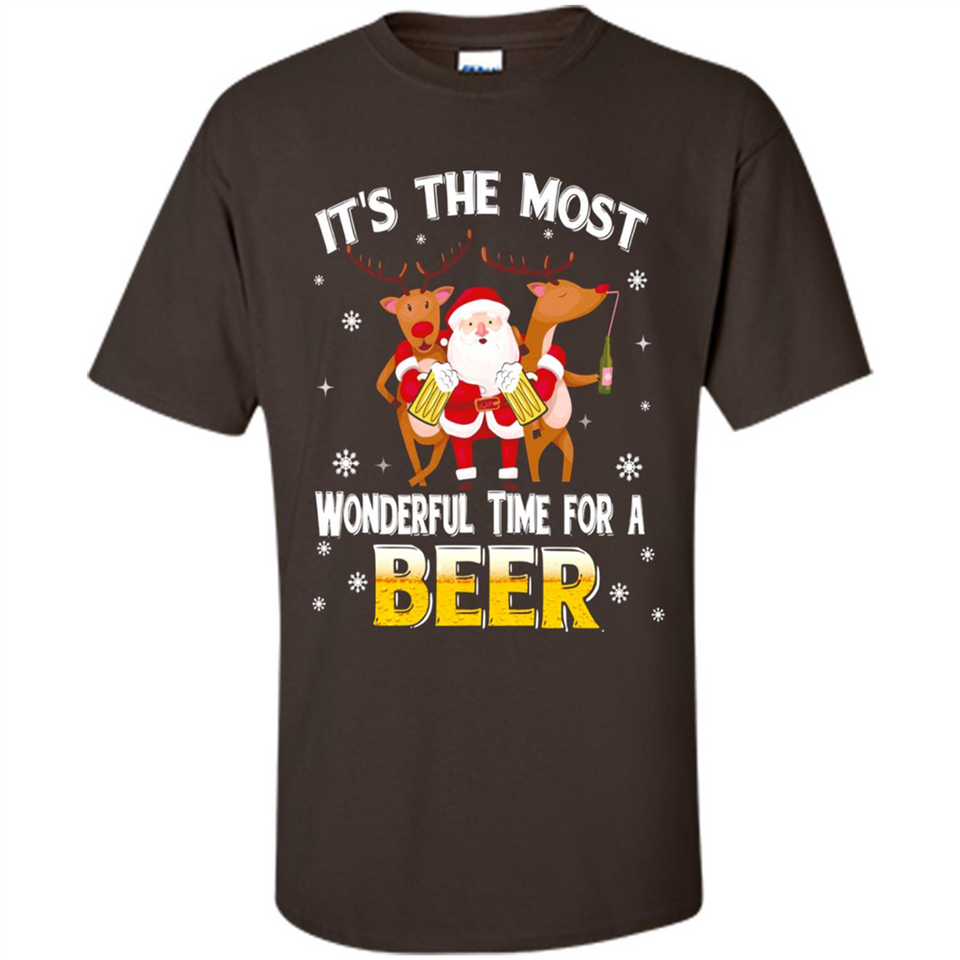Its The Most Wonderful Time for a Beer - Shirt