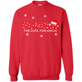 Mens Christmas Funcle The Cool Fun Uncle Definition Xmas - Sweatshirt