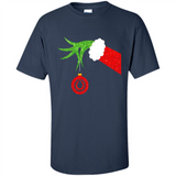 Funny Grinch Hand Holding Oiler Ornament Christmas PING PONG