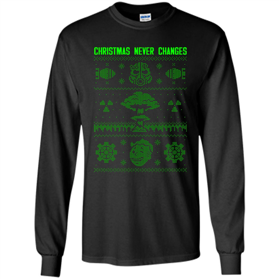 Christmas Ugly Sweater Christmas Never Changes Star Wars - Long Sleeve T-Shirt