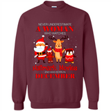 Never Underestimate A December Woman Watches Hallmark Movies Sweatshirt PINGPONG
