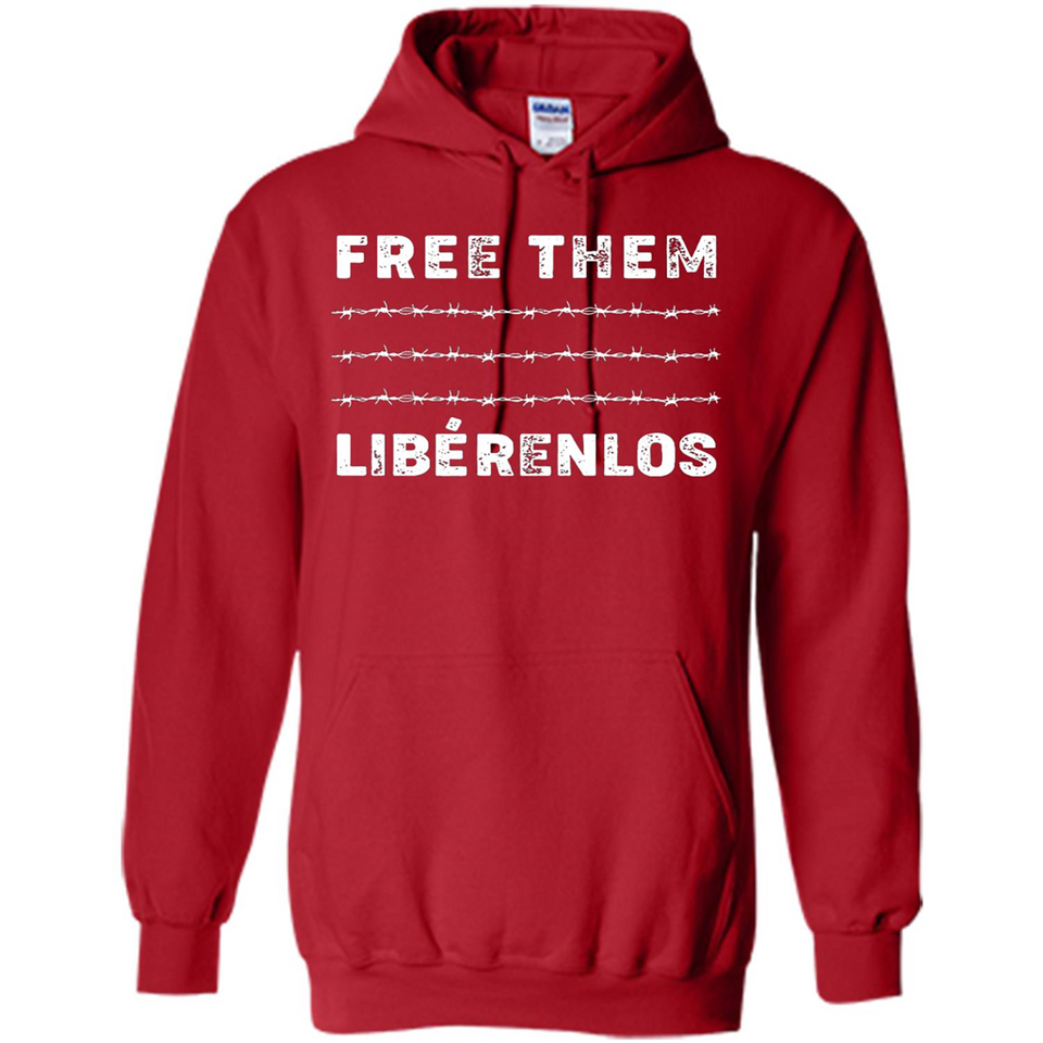 Peaceful Communities- Free Them Liberenlos Shirt PINGPONG - Hoodie
