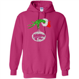 Amazing Kansas State Wildcats Glitter Grinch Monogram Ornament Christmas Gift - Hoodie