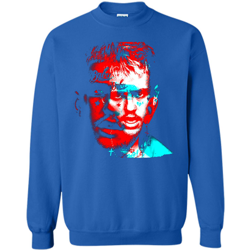Lil Peep Rapper Fan Wear Shirt Ladies' Boyfriend Shirt - Sweatshirt
