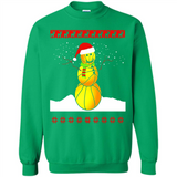 Basketball Santa Funny Christmas - Sweatshirt