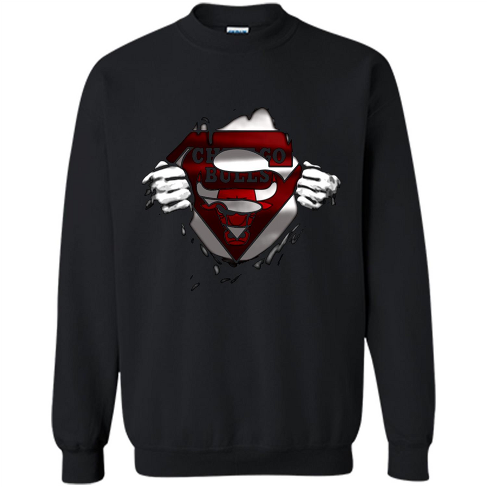 Chicago Bulls And Superman Fans - Sweatshirt