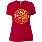 Basketball Christmas Ornament - Ladies' Boyfriend T-Shirt