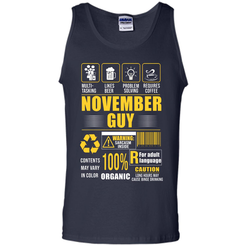 November Guy Multitasking - Tank Top