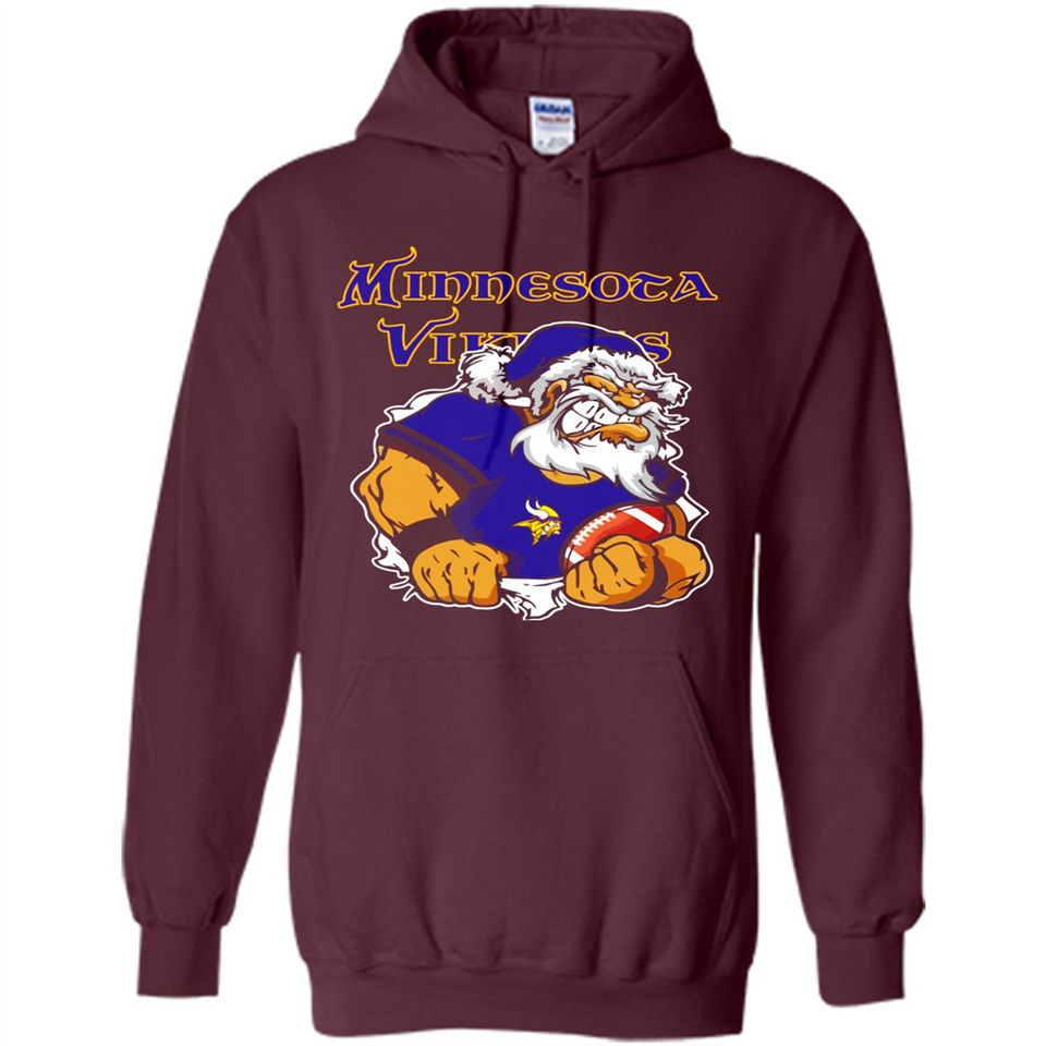Grumpy Santa Claus Minnesota Vikings Football Team PINGPONG