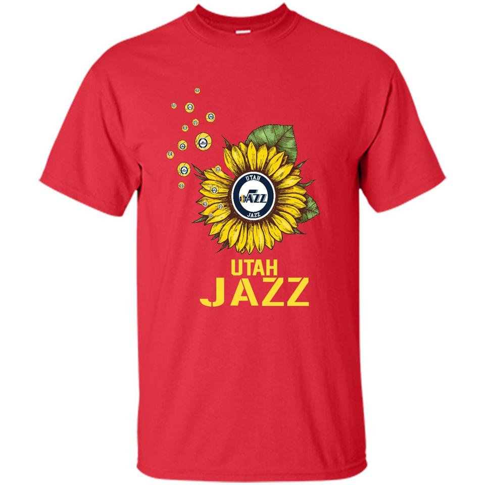 Utah Jazz Basketball Sunflower