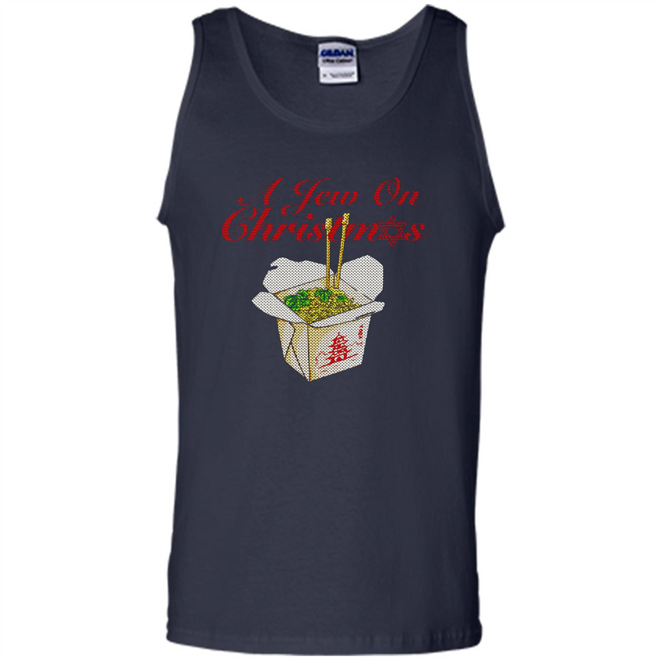 Christmas Ugly Sweater A Jew On Christmas - Tank Top