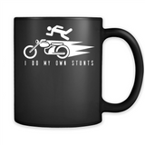 I Do My Own Stunts, Motorcycle, Biker