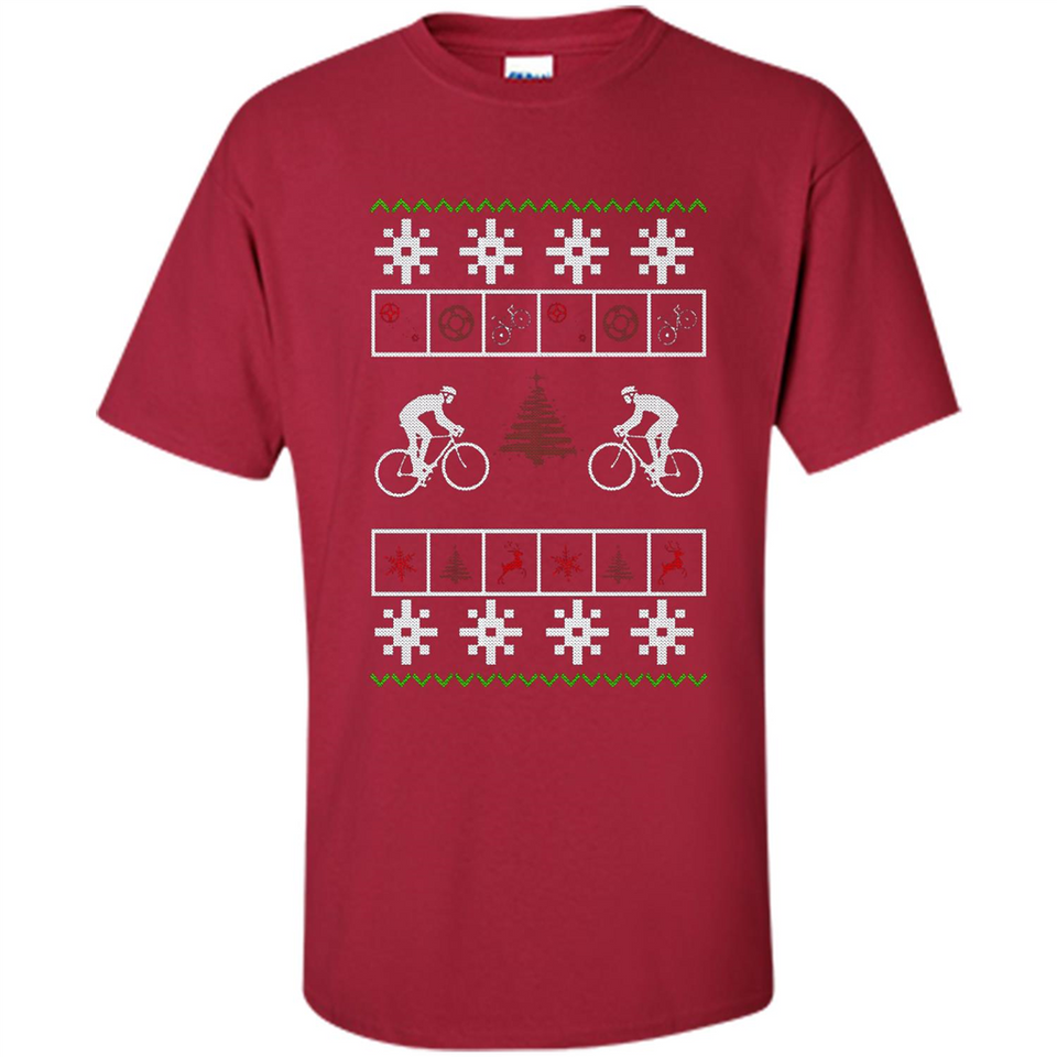 Christmas Ugly Sweater Cycling - Best Ugly Christmas Sweater - Shirt
