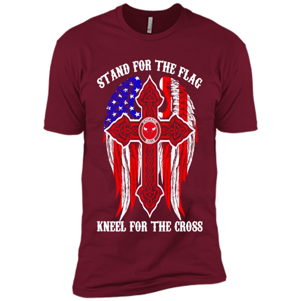 Chicago Bulls - stand for the flag kneel for the cross