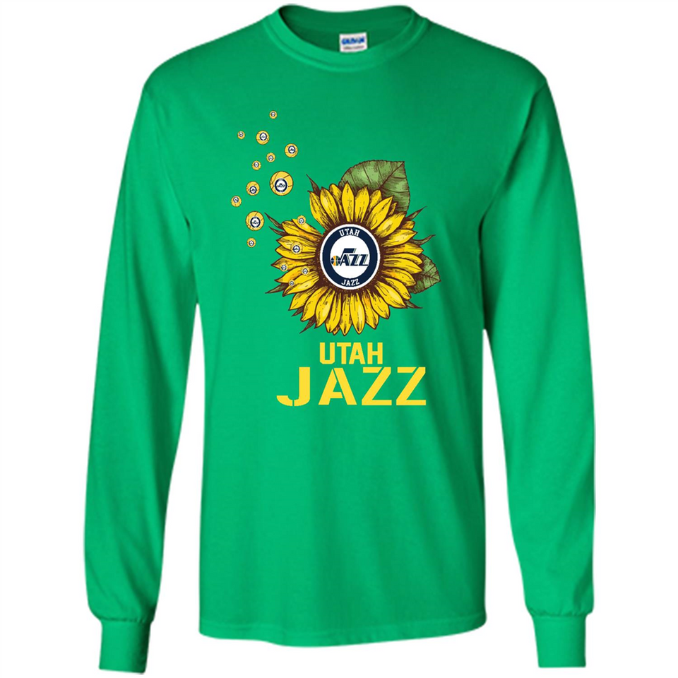 Utah Jazz Basketball Sunflower