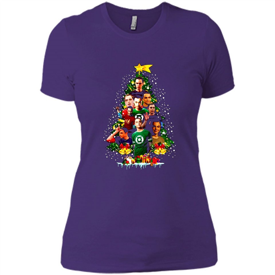 Sheldon Cooper Christmas tree sweater PINGPONG