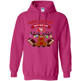 San Francisco 49ers NFL Reindeer Funny Merry Christmas And Happy New Year