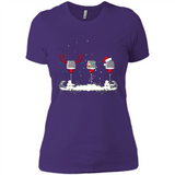 Christmas Red Wine - Merry Xmas T-Shirt - Ladies' Boyfriend T-Shirt