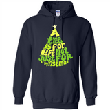 A Tree Is For Life Not Just For Christmas - Hoodie