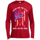 Buffalo Bills - Stand for the flag, kneel for the cross