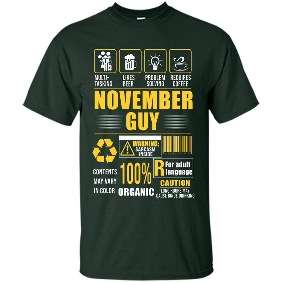 November Guy Multitasking - Shirt