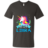 Unicorns are born in Libra Birthday Rainbow Gift Ladies Custom