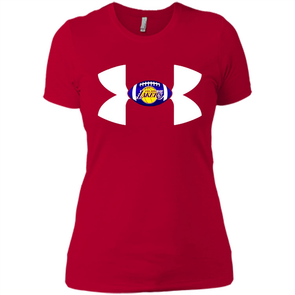 Los Angeles Lakers Under Armour Logo - Ladies' Boyfriend T-Shirt