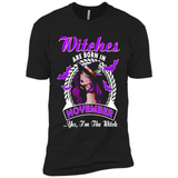Witches Are Born In November Halloween