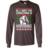 All I want for Christmas is Harambe ugly PINGPONG