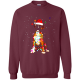 Christmas Lights Boxer Dog Funny Xmas Sweatshirt - Sweatshirt