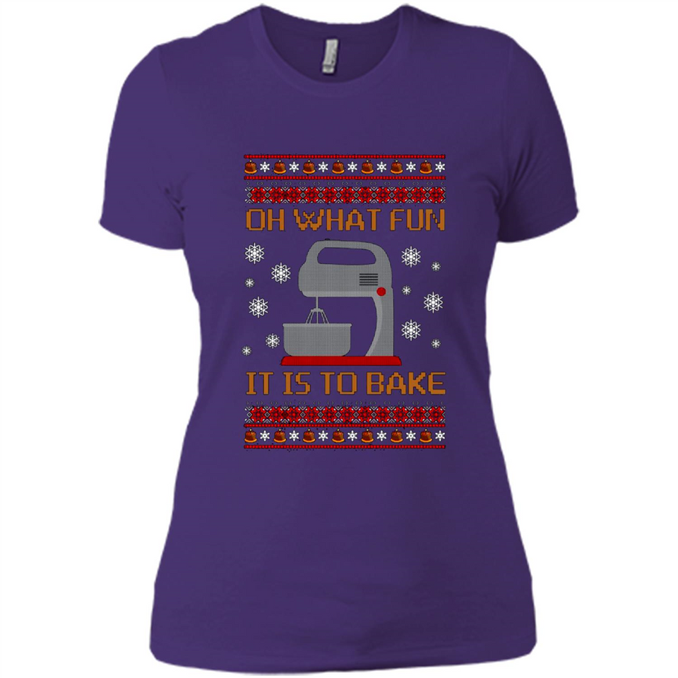 Oh What Fun It Is To Bake Ugly Christmas sweater Sweater PINGPONG