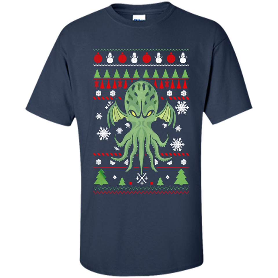 Octopus Ugly Sweater Christmas - Shirt