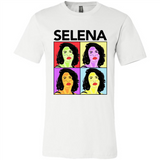 Selena Quintanilla Pop Art - Canvas Unisex T-Shirt