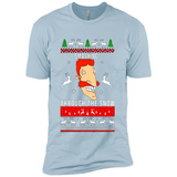 Nigel Thornberry Smashing through the snow Christmas sweatshirt PINGPONG