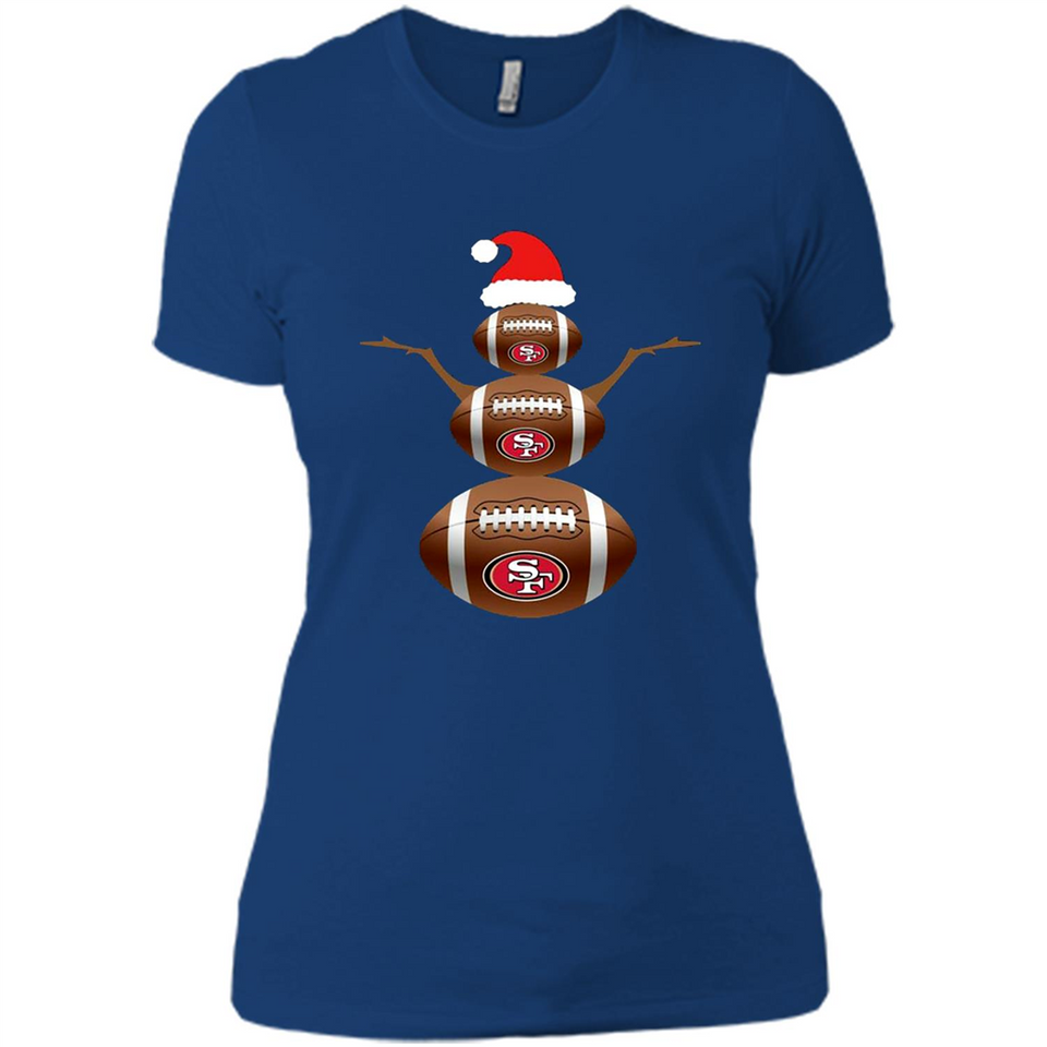 San Francisco 49ers NFL Dabbing Snowman Xmas