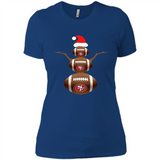 San Francisco 49ers NFL Dabbing Snowman Xmas