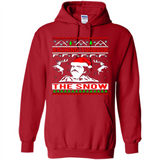 Narcos dashing through the snow Christmas sweatshirt PINGPONG