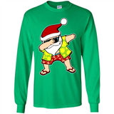 Dabbing Santa Christmas In July 1 - Long Sleeve T-Shirt
