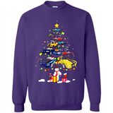 Mustang Tree Christmas Sweatshirt PINGPONG