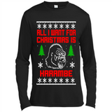 All I Want For Christmas Is HarambeT Rex Attack Reindeer ugly sweater PINGPONG