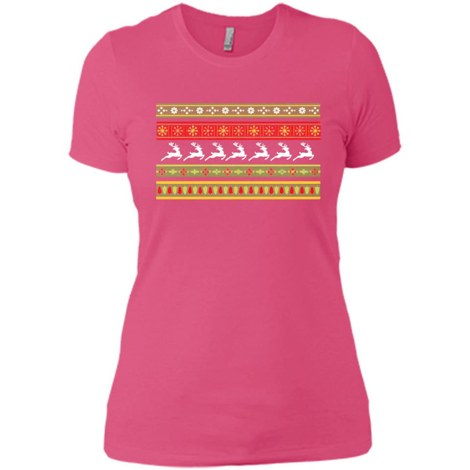 Ugly Christmas Funny Festive - Ladies' Boyfriend T-Shirt