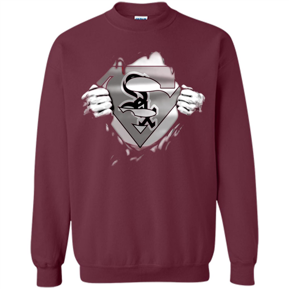 Chicago White Sox And Superman Fans - Sweatshirt