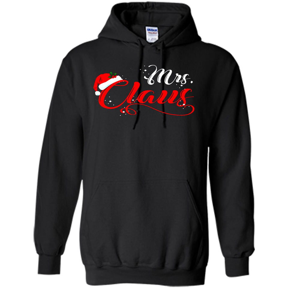 Mrs. Claus Santa Claus Merry Xmas T-Shirt - Hoodie