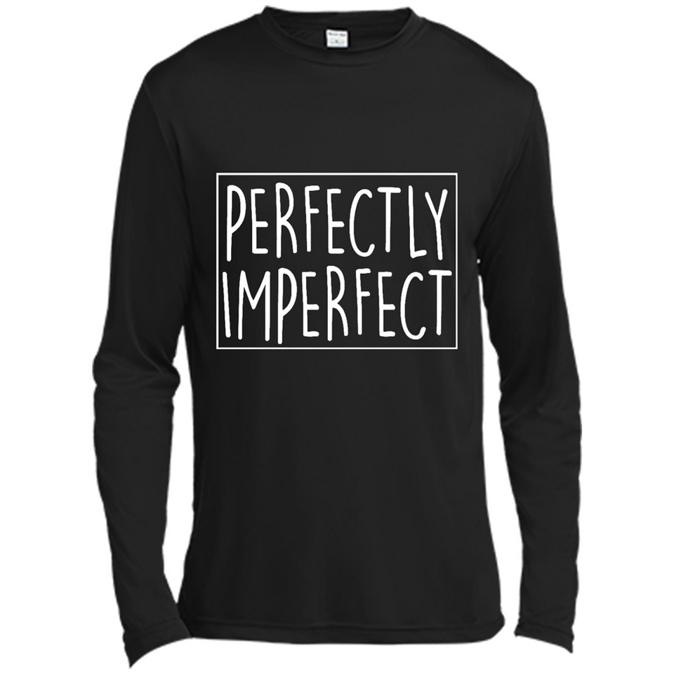 Perfectly Imperfect Black mugs PINGPONG - Canvas Long Sleeve T-Shirt