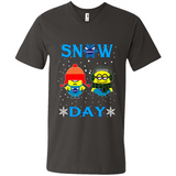 Snow Day Shirt For Charlotte Hornets Vs Minion Fans pingpong